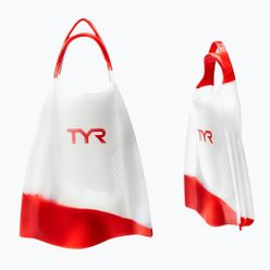 Płetwy do pływania TYR Hydroblade biało-czerwone LFHYD