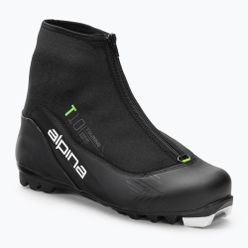 Buty narciarskie biegowe męskie Alpina T 10 czarno-zielone 5357-2