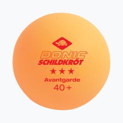 Piłeczki do tenisa stołowego Donic-Schildkröt 3-Stars Avantgarde ball Poly 40+ 3 szt. pomarańczowe 608338