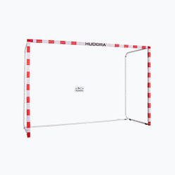 Bramka do piłki nożnej Hudora Soccer Goal Allround 300 x 200 cm czerwona 3083