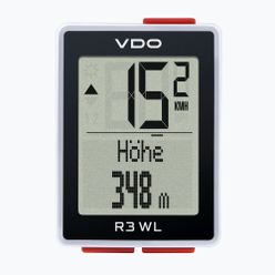 Licznik rowerowy VDO R3 WL STS czarno-biały 64030