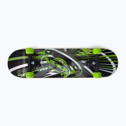 Deskorolka klasyczna dziecięca Playlife Drift czarno-zielona 880324