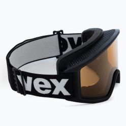 Gogle narciarskie UVEX G.gl 3000 P black mat/polavision brown clear 55/1/334/20