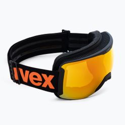 Gogle narciarskie UVEX Downhill 2100 CV black mat/mirror orange colorvision yellow 55/0/392/24