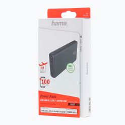 Powerbank Hama ALU15HD Power Pack 15000 mAh czarny 1872380000