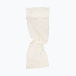 Wkładka do śpiwora Salewa Cotton-Feel Liner Silverized biała 00-0000003503