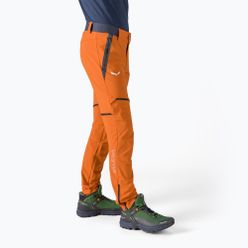 Spodnie softshell męskie Salewa Pedroc DST pomarańczowe 26957