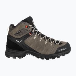 Buty trekkingowe damskie Salewa Alp Mate Mid WP beżowe 00-0000061385