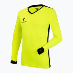 Koszulka bramkarska dziecięca Reusch Match Longsleeve Padded Junior żółta 5321700