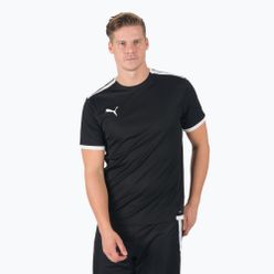 Koszulka piłkarska męska PUMA  teamLIGA Jersey czarna 704917_03