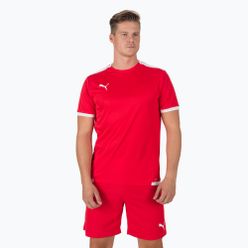 Koszulka piłkarska męska PUMA teamLIGA Jersey czerwona 704917_01