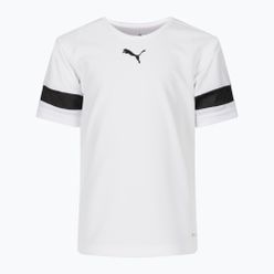 Koszulka piłkarska dziecięca PUMA teamRISE Jersey biała 704938 04