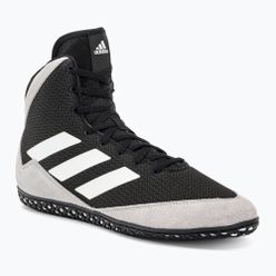 Buty bokserskie adidas Mat Wizard 5 czarno-białe FZ5381