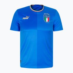 Koszulka piłkarska dziecięca PUMA Figc Home Jersey Replica niebieska 765645