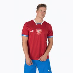 Koszulka piłkarska męska PUMA Facr Home Jersey Replica czerwona 765865_01