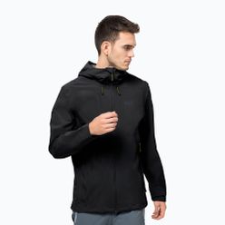 Kurtka hardshell męska Jack Wolfskin Highest Peak 2.5L czarna 1114961_6000