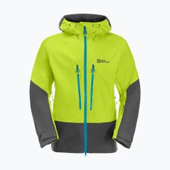 Kurtka skiturowa męska Jack Wolfskin Alpspitze 3L zielona 1115181
