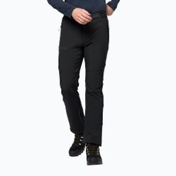 Spodnie softshell męskie Jack Wolfskin Stollberg czarne 1507821