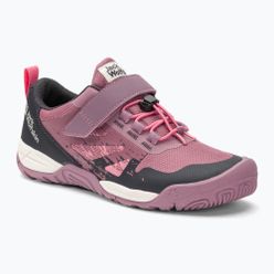 Buty trekkingowe dziecięce Jack Wolfskin Vili Action Low różowe 4056851