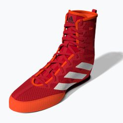 Buty bokserskie męskie adidas Box Hog 4 czerwone GW1403
