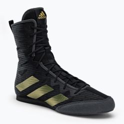 Buty bokserskie adidas Box Hog 4 czarno-złote GZ6116