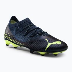 Buty do piłki nożnej dziecięce PUMA Future Z 2.4 FG/AG czarno-zielone 10700901