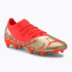 Buty piłkarskie męskie PUMA Future Z 2.4 Neymar Jr. FG/AG pomarańczowo-złote 107105
