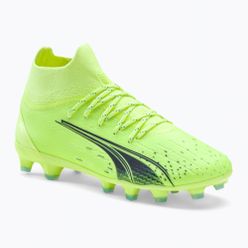 Buty piłkarskie dziecięce PUMA Ultra Pro FG/AG Jr zielone 106918 01