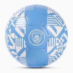 Piłka do piłki nożnej PUMA MCFC Football Culture UBD Mini team light blue 083803 rozmiar 1