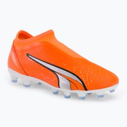 Buty piłkarskie dziecięce PUMA Ultra Match Ll FG/AG pomarańczowe 107229