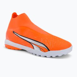 Buty piłkarskie męskie PUMA Ultra Match+ Ll TT pomarańczowe 107245 01
