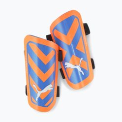 Ochraniacze piłkarskie PUMA Ultra Light Strap pomarańczowo-niebieskie 030875 01
