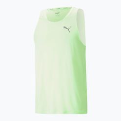 Koszulka do biegania męska PUMA Run Cloudspun Singlet zielona 523267 34