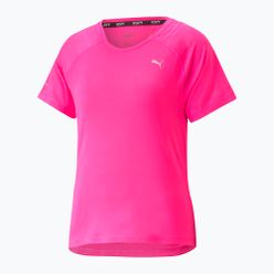 Koszulka do biegania damska PUMA Run Cloudspun różowa 523276 24