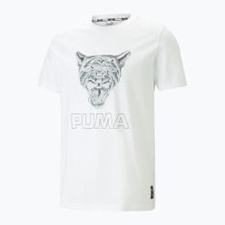 Koszulka do koszykówki męska PUMA Clear Out puma white