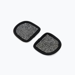 Łatki do rękawiczek jeździeckich Hauke Schmidt Magic Tack Patches srebrne 0111-399-03-Fab