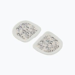 Łatki do rękawiczek jeździeckich Hauke Schmidt Magic Tack Patches Glamor białe 0111-399-01