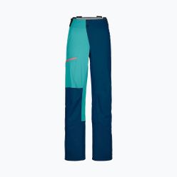 Spodnie skitourowe damskie ORTOVOX 3L Ortler niebieskie 7061800006