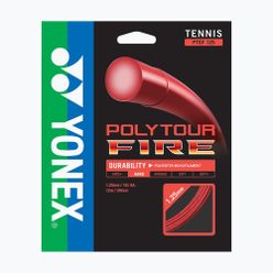 Naciąg tenisowy YONEX Poly Tour Fire Set 12 m czerwony