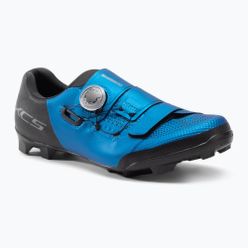 Buty rowerowe MTB męskie Shimano SH-XC502 niebieskie ESHXC502MCB01S46000