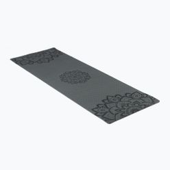 Mata do jogi Yoga Design Lab Flow Pure 6 mm zielona Mandala Charcoal