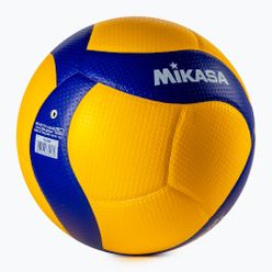 Piłka do siatkówki Mikasa żółto-niebieska V200W