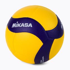 Piłka do siatkówki Mikasa żółto-niebieska V420W