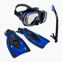 Zestaw do nurkowania TUSA Visio Tri-Ex niebieski UP-3521QB MB