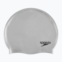 Czepek pływacki Speedo Plain Flat Silicone szary 8-7099