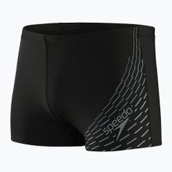 Bokserki kąpielowe męskie Speedo Medley Logo Aquashort czarne 8-11354G692