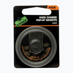 Ciężarki karpiowe Fox International Edges Kwick Change Pop-up Weight brązowe CAC514