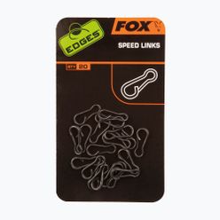 Łączniki karpiowe Fox International Edges Speed Links czarne CAC532