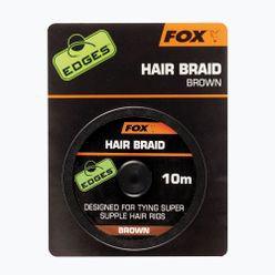 Plecionka karpiowa FOX Edges Hair Braid brązowa CAC565