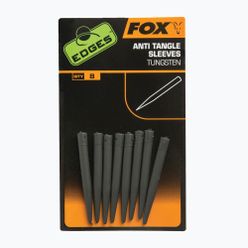 Gumki antysplątaniowe FOX Edges Tungsten Anti tangle Sleeve 8 szt. szare CAC630